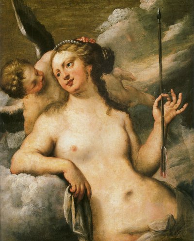 Venus Disarming Cupid by Marco Liberi